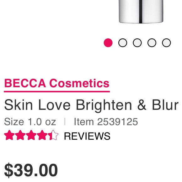 💄2 for $20💄NWT BECCA PRIMER BRIGHTEN BLUR PRIMER - Picture 5 of 5